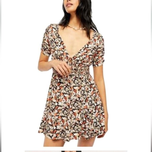 Free People Forget Me Not Mini dress 10 - Picture 1 of 11
